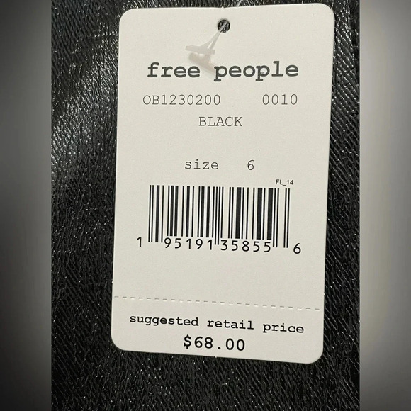 Free People Holding onto a Dream Coated Mini Skirt New sz 6 - Picture 14 of 15